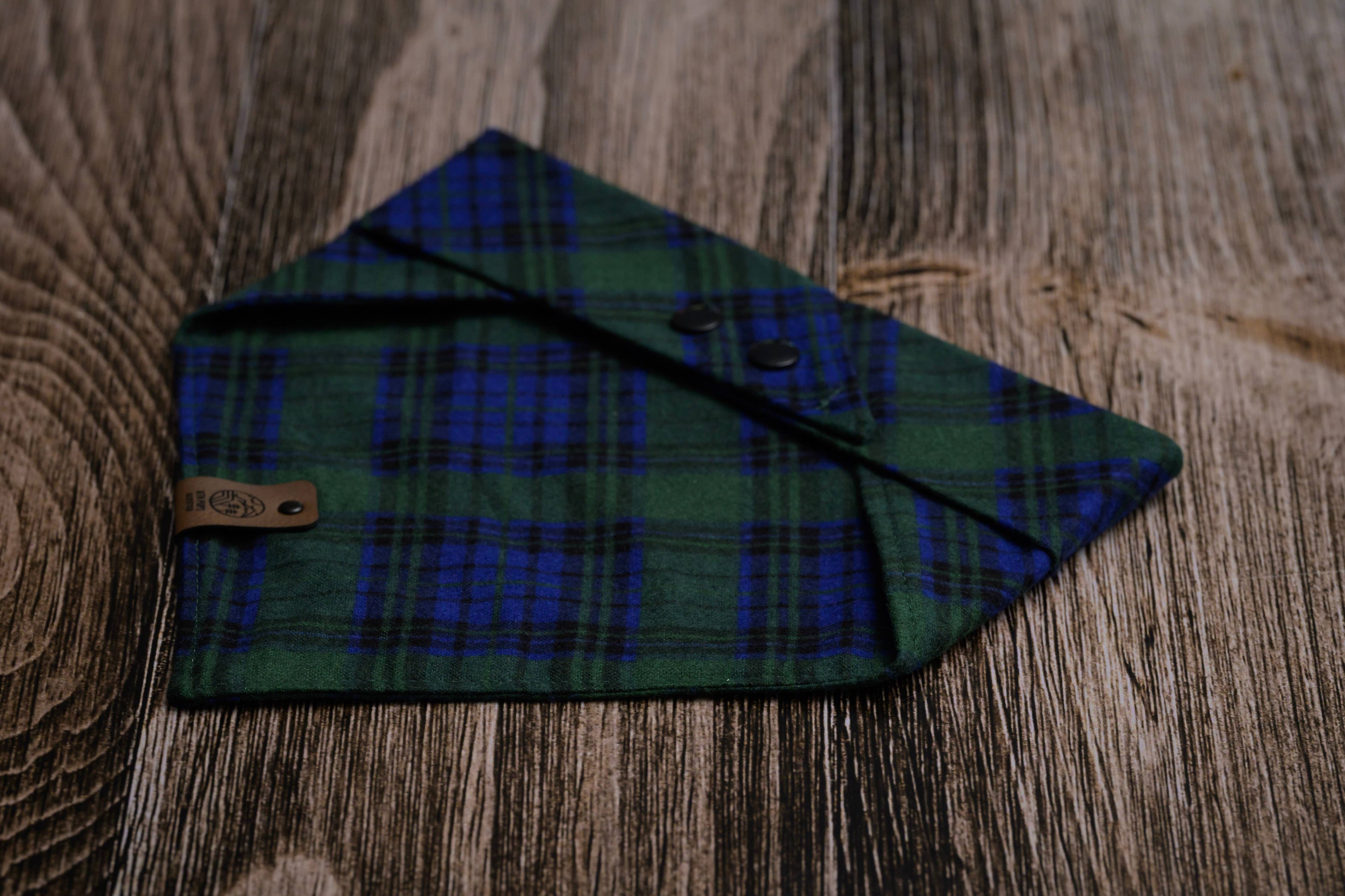 Donner Pass Plaid Dog Bandana