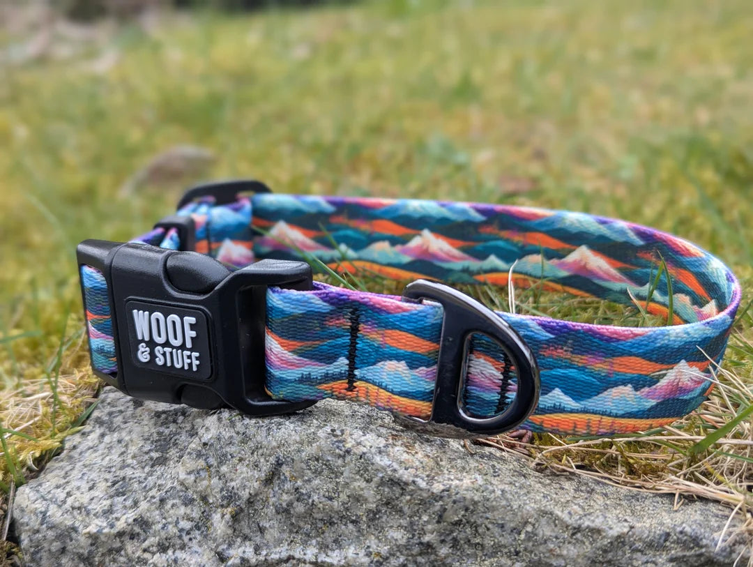 ⛰️ Handcrafted Twilight Dog Collar 🐾