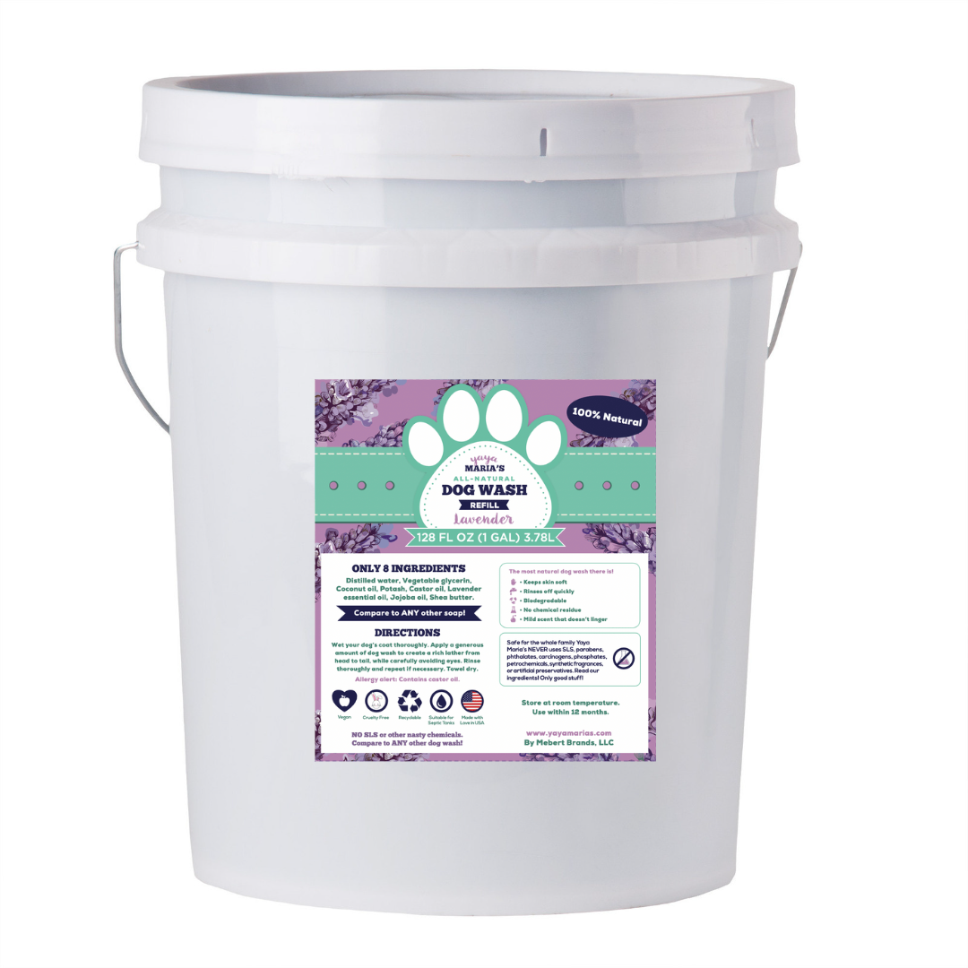 Natural Dog Wash 5 Gal Bulk Refill