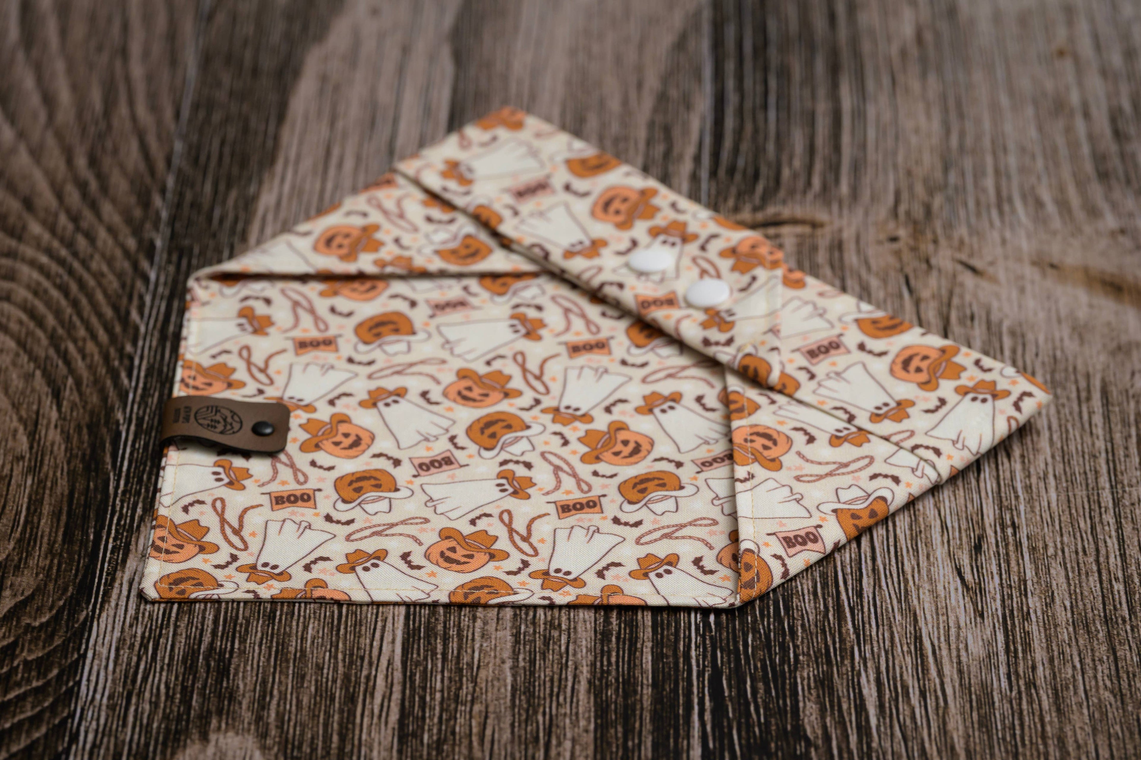 Howdy Boo Dog Bandana