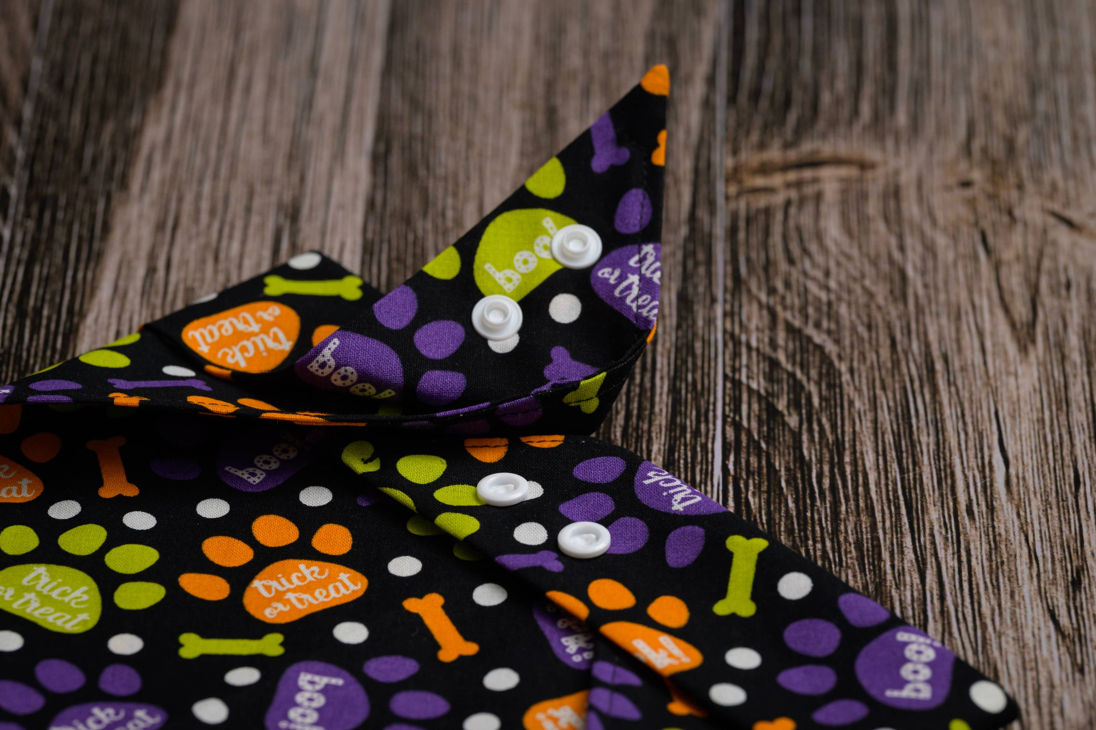 No Tricks, Just Treats Dog Bandana