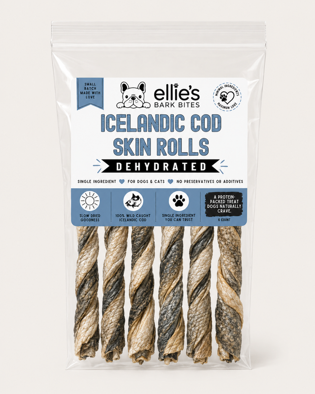 Icelandic Cod Skins Rolls