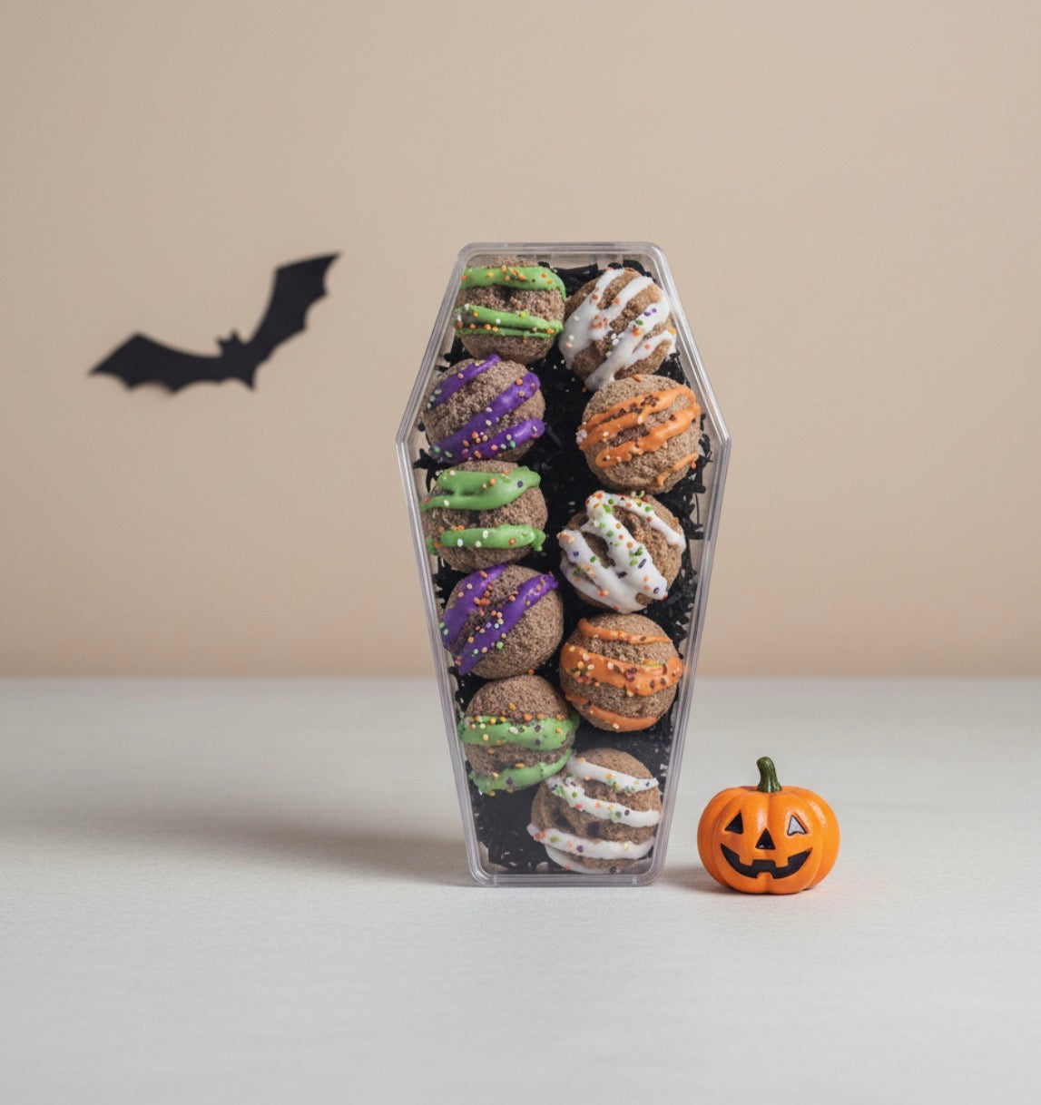 🎃 Spooktacular Halloween Donut Holes for Dogs 👻