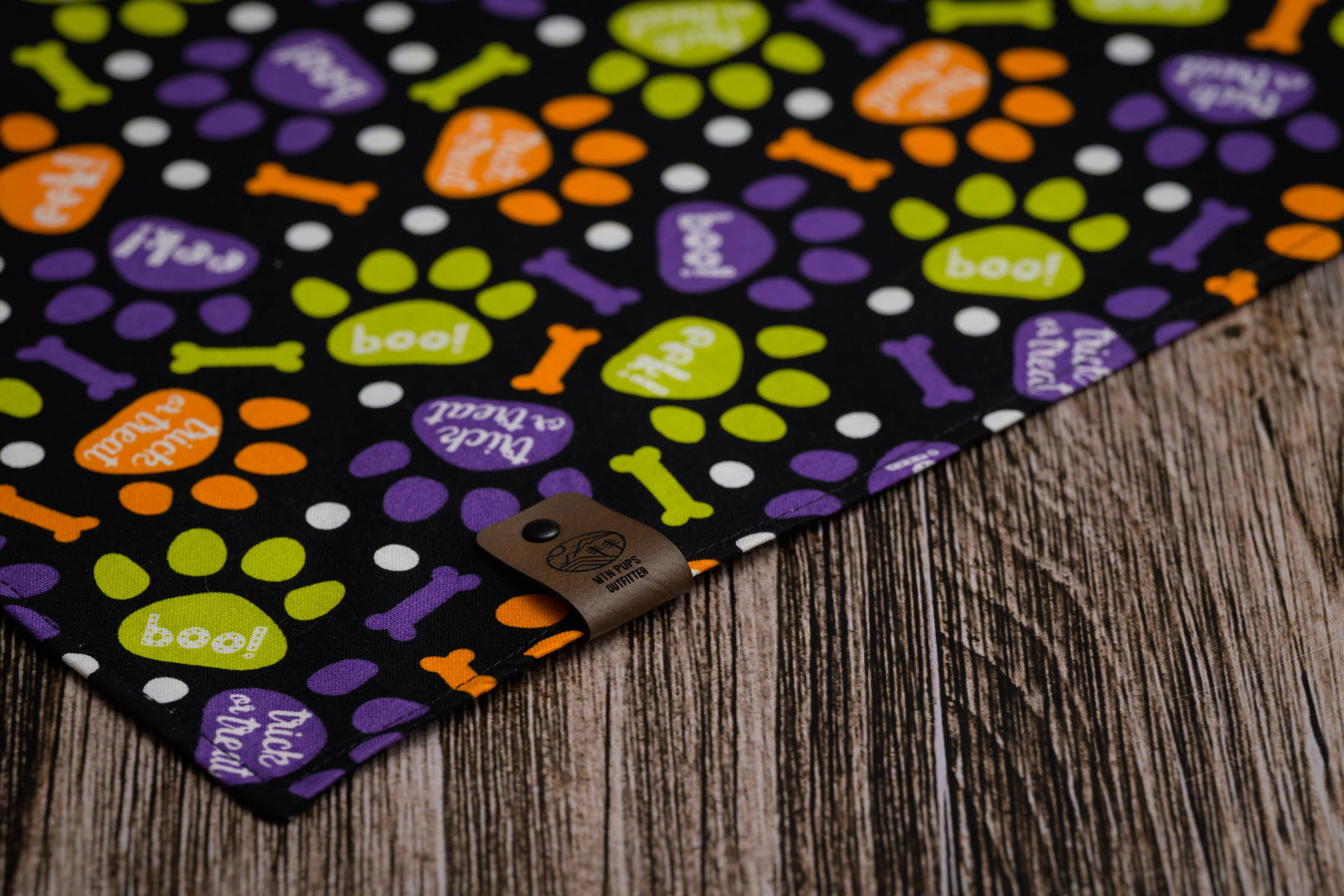 No Tricks, Just Treats Dog Bandana