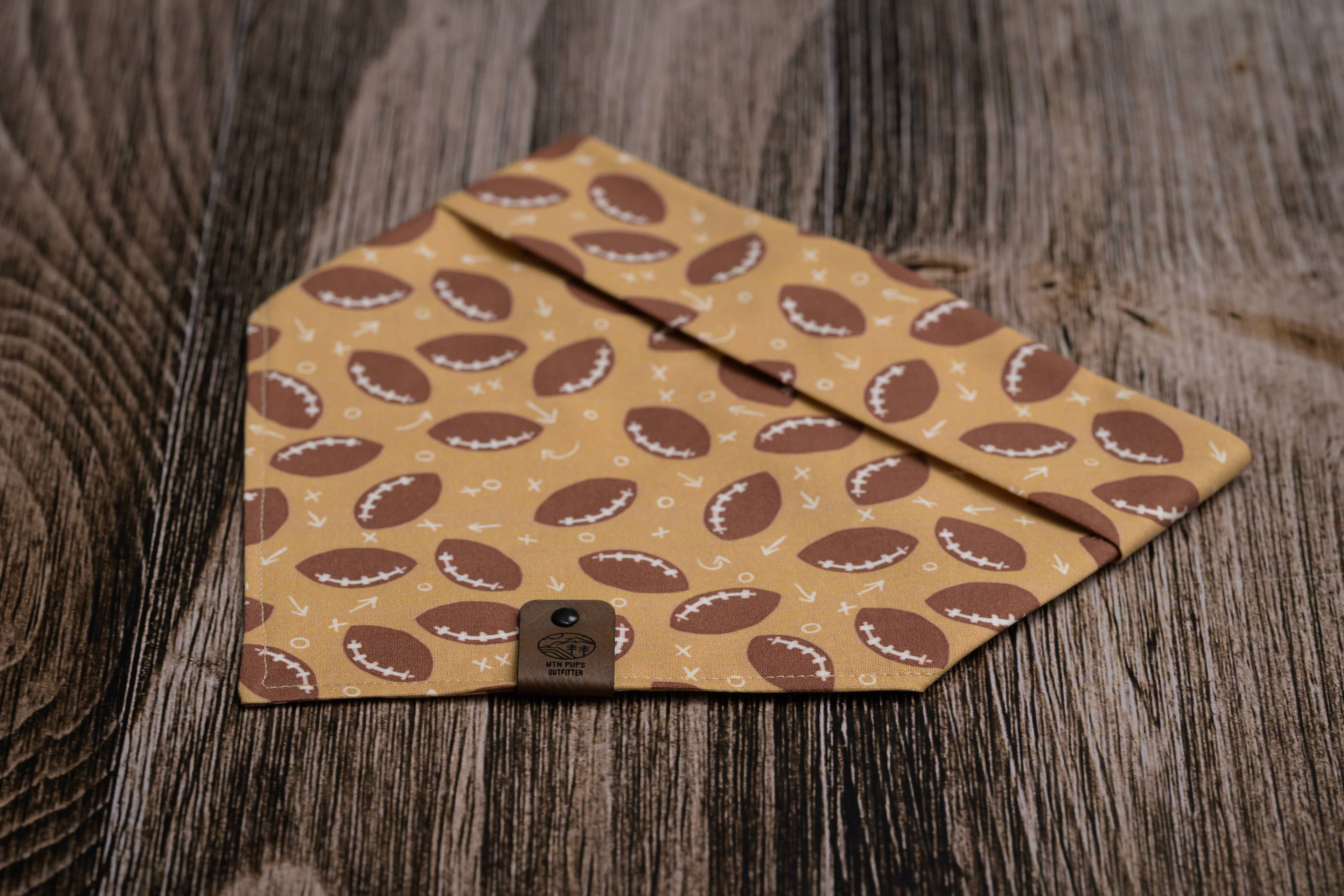 Football Frenzy Dog Bandana