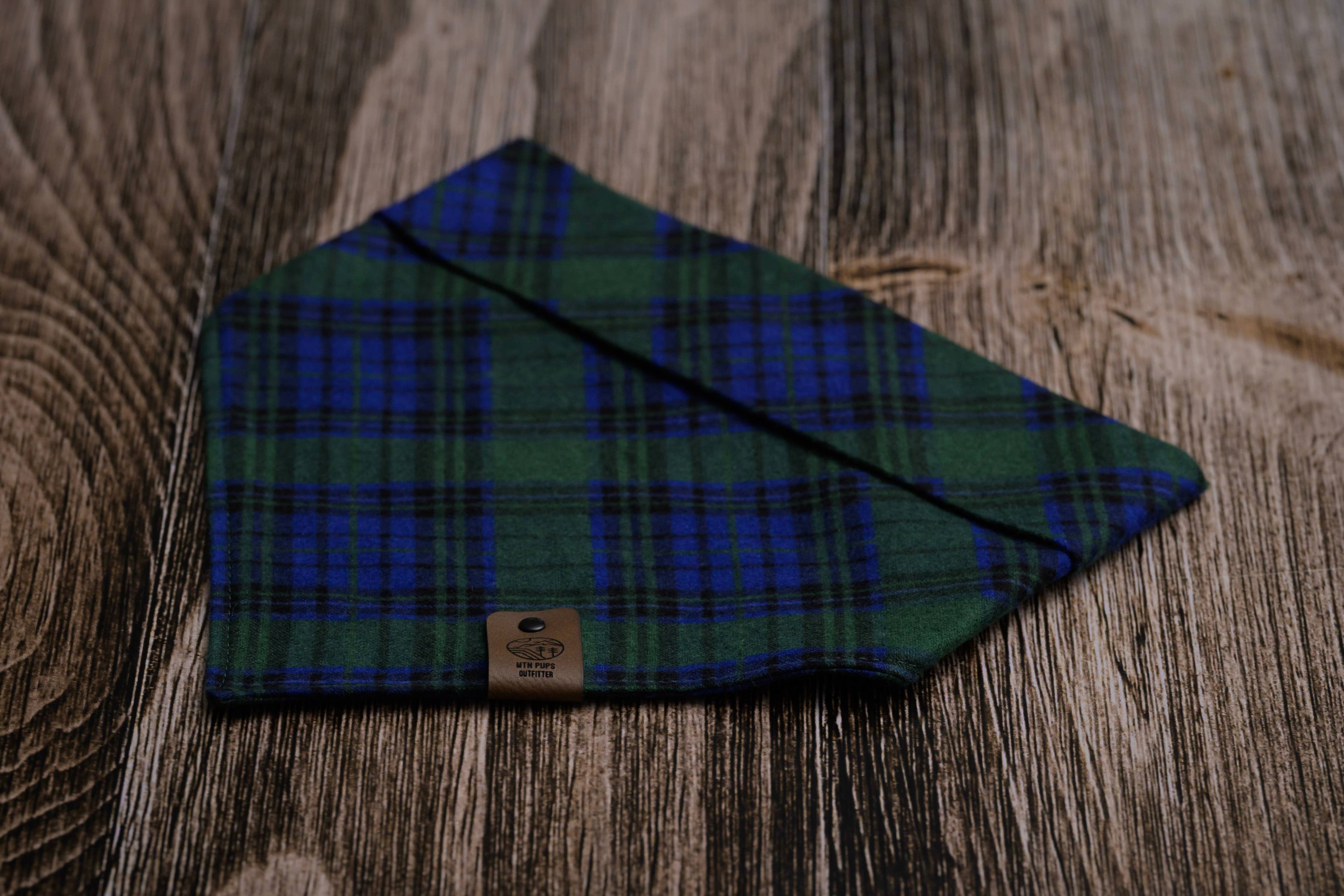 Donner Pass Plaid Dog Bandana