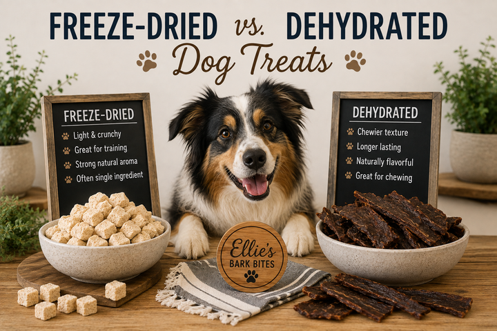 Freeze-Dried vs. Dehydrated Dog Treats: What's the Difference?