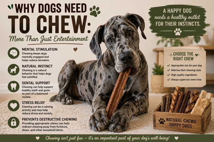 Why Dogs Need to Chew: More Than Just Entertainment