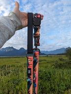 🏔️ Handcrafted Sunrise Peaks Dog Leash 🐾
