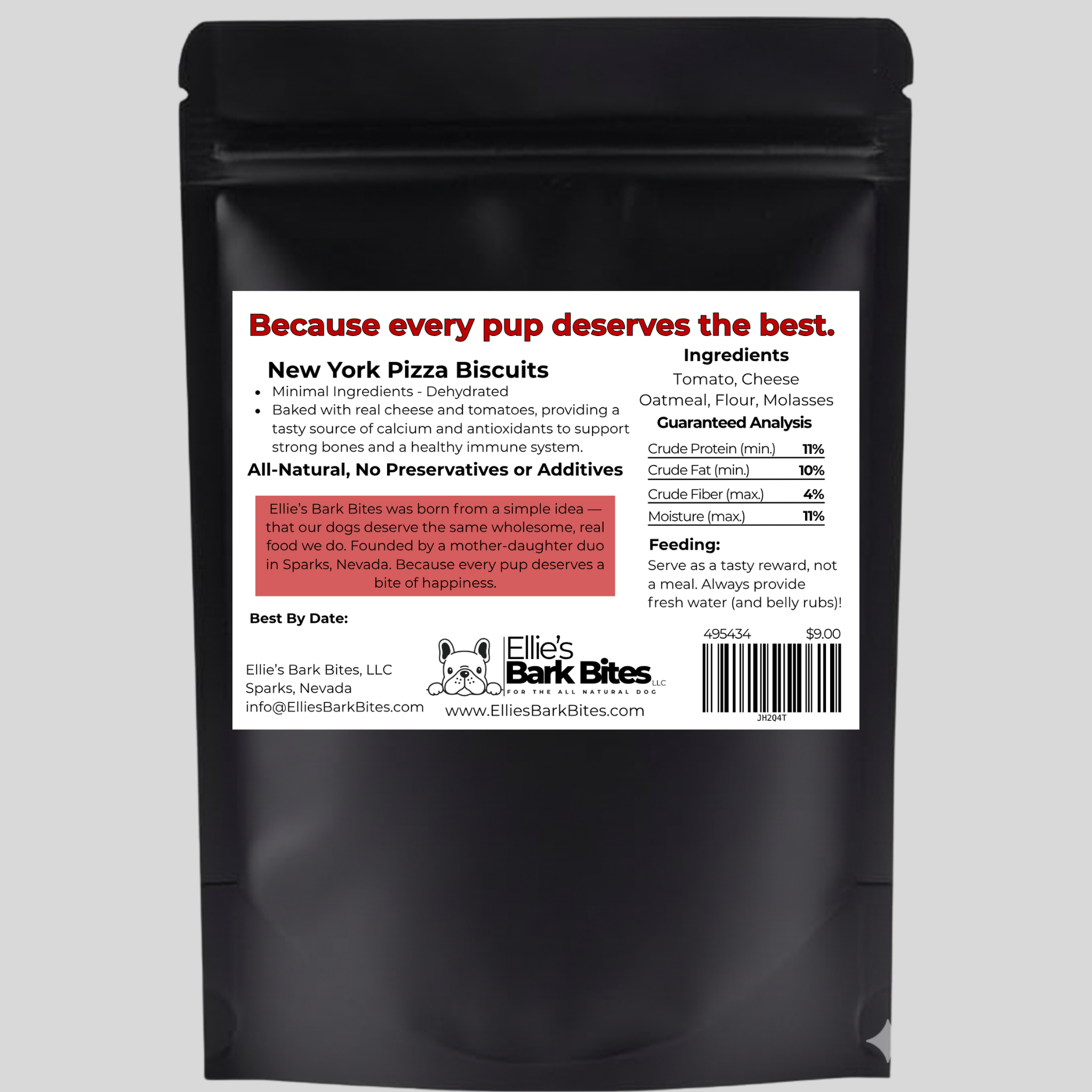 🍕 NY Style Pizza 🍅 All Natural Dog Treats