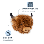 2-in-1 Fetch Ball Dog Toy