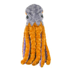 Plush Octopus with Squeaker Dog Toy