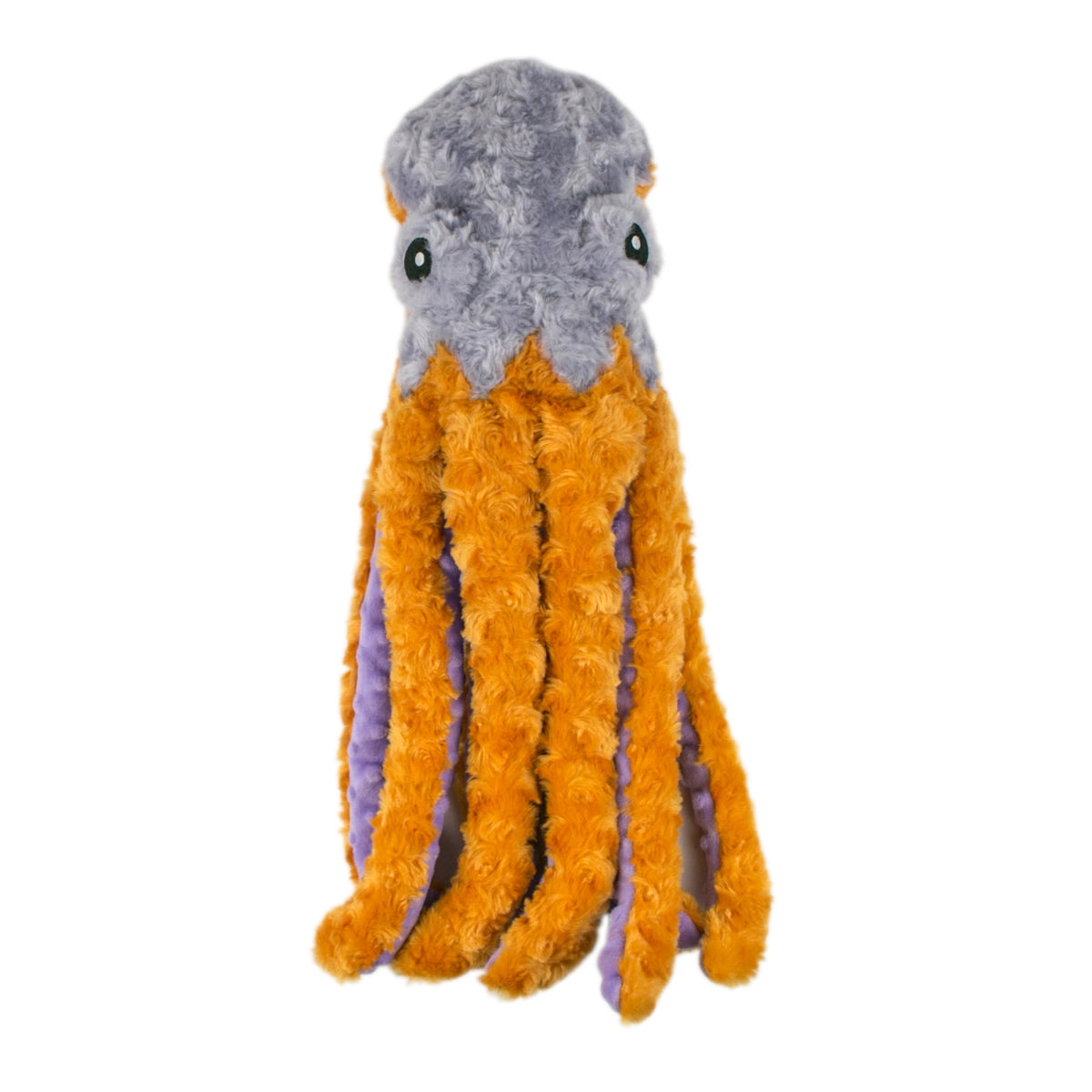 Plush Octopus with Squeaker Dog Toy
