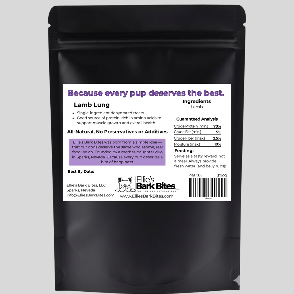 🐑 Lamb Lung 🦴All Natural Dog and Cat Treats