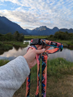 🏔️ Handcrafted Sunrise Peaks Dog Leash 🐾