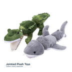 Tall Tails Gator Jointed Shake Play Dog Toy