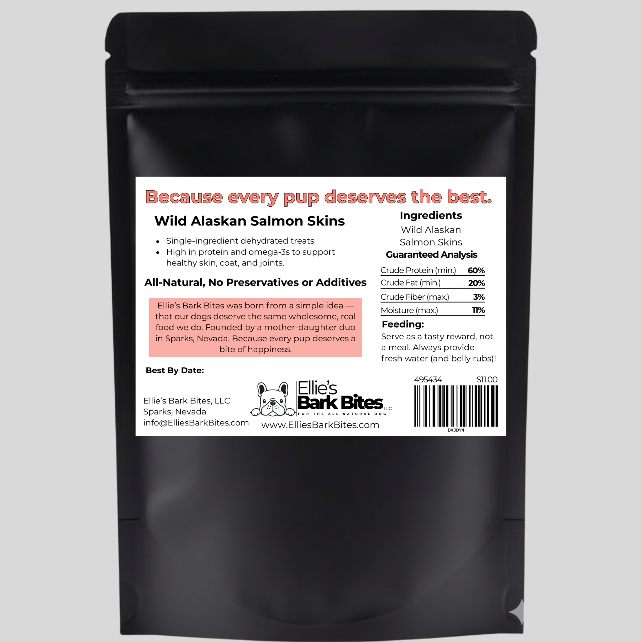 ❤️Alaskan Salmon Skins🐟All Natural Dog Treats