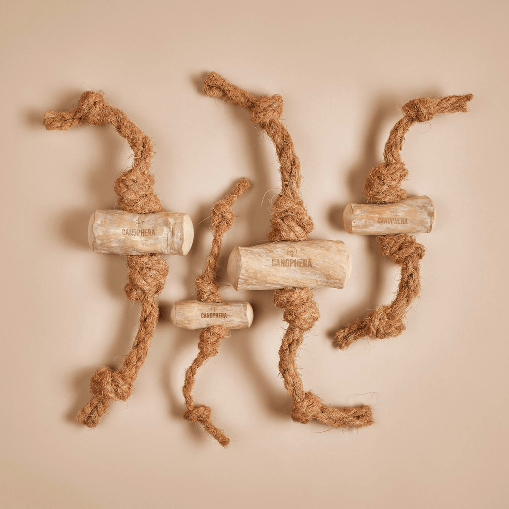 Coffee Wood + Coconut Rope Chews