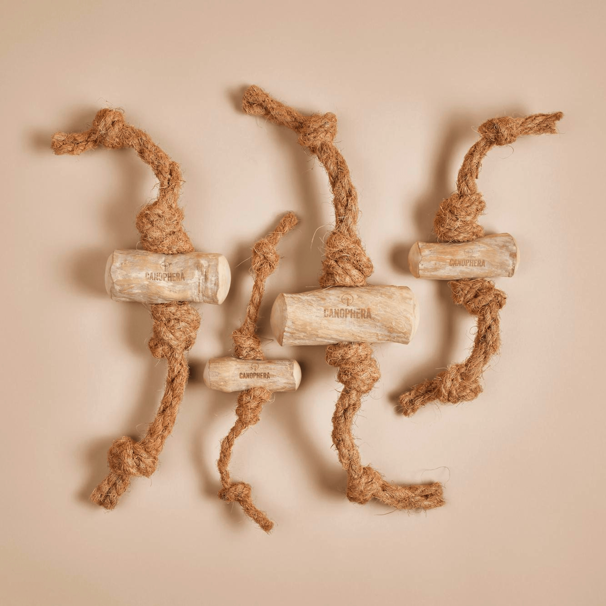 Coffee Wood + Coconut Rope Chews