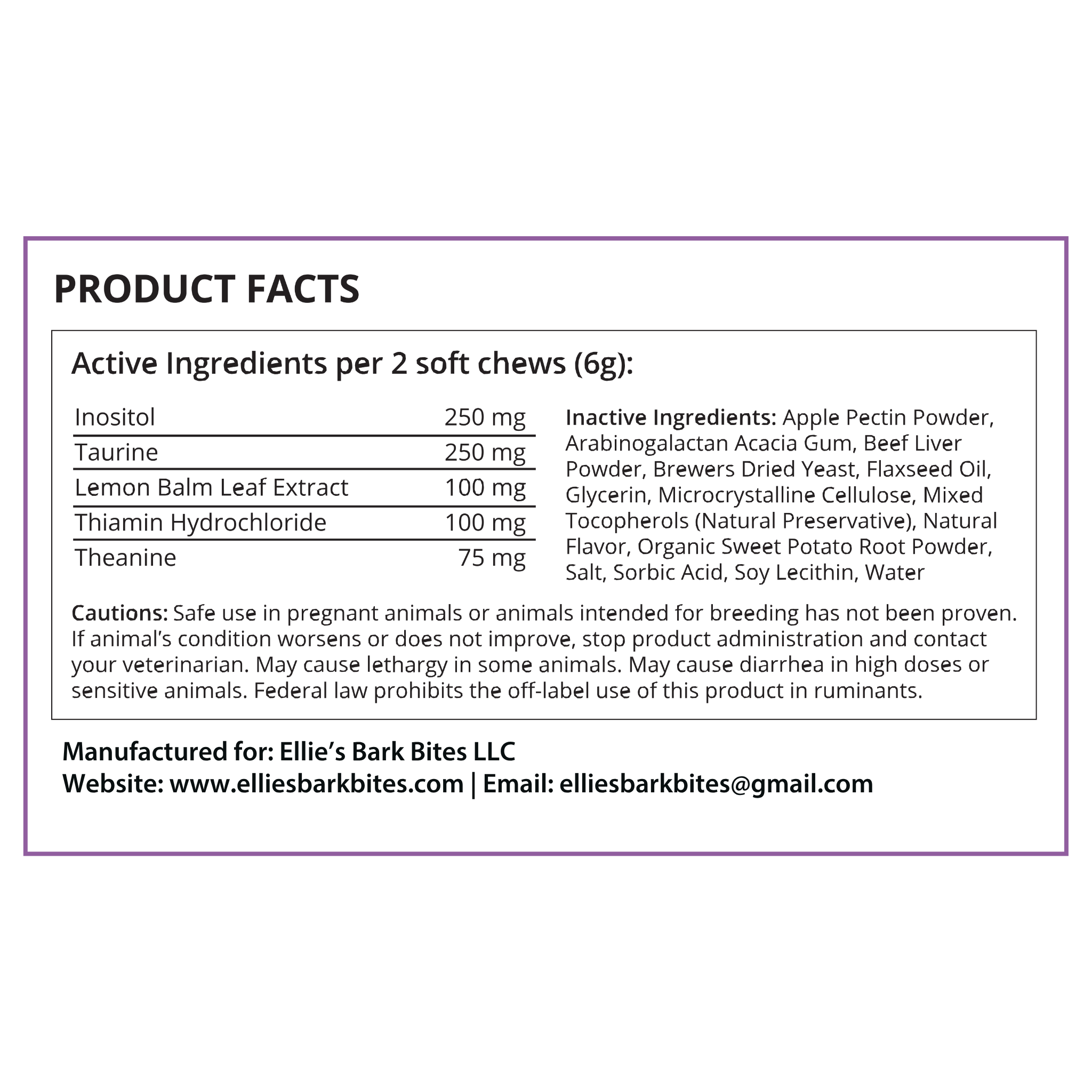 Cannie CALM Soft Chews