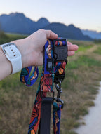 🏔️ Handcrafted Midnight Sun Dog Leash 🐾