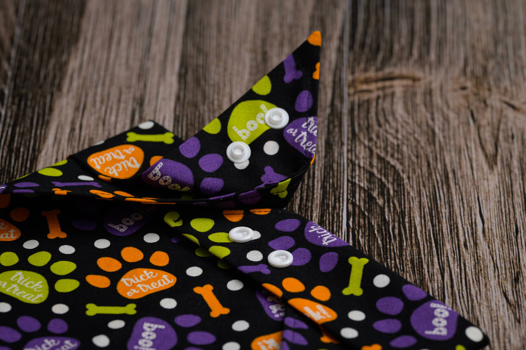 No Tricks, Just Treats Dog Bandana