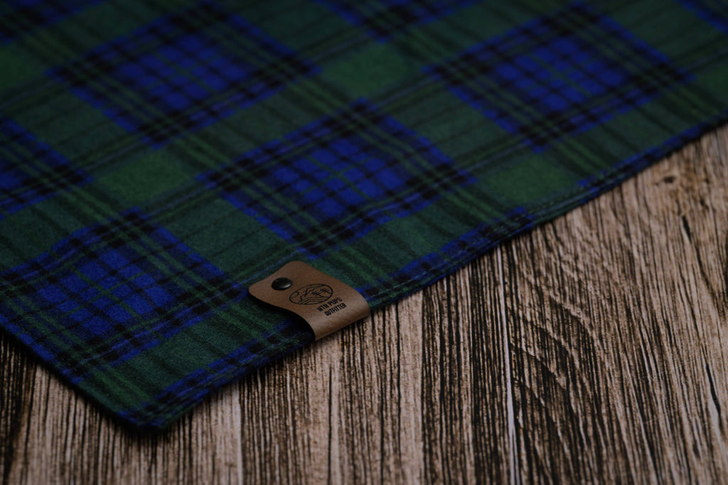 Donner Pass Plaid Dog Bandana
