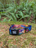 ⛰️ Handcrafted Midnight Sun Dog Collar 🐾