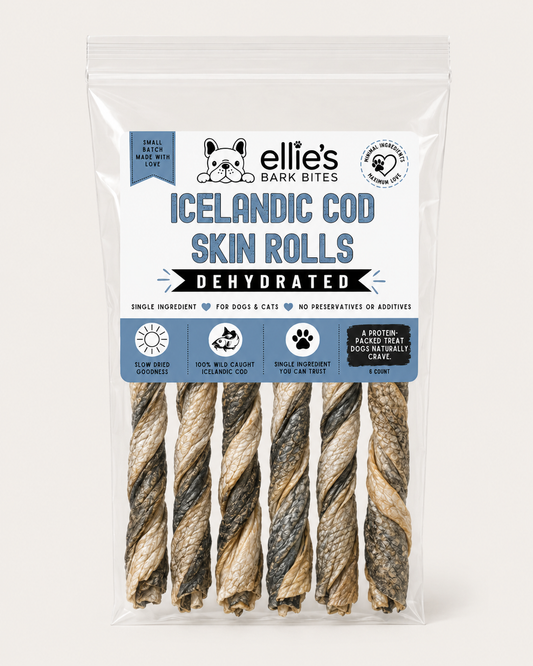Icelandic Cod Skins Rolls