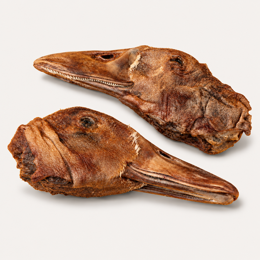 Freeze-Dried Duck Heads
