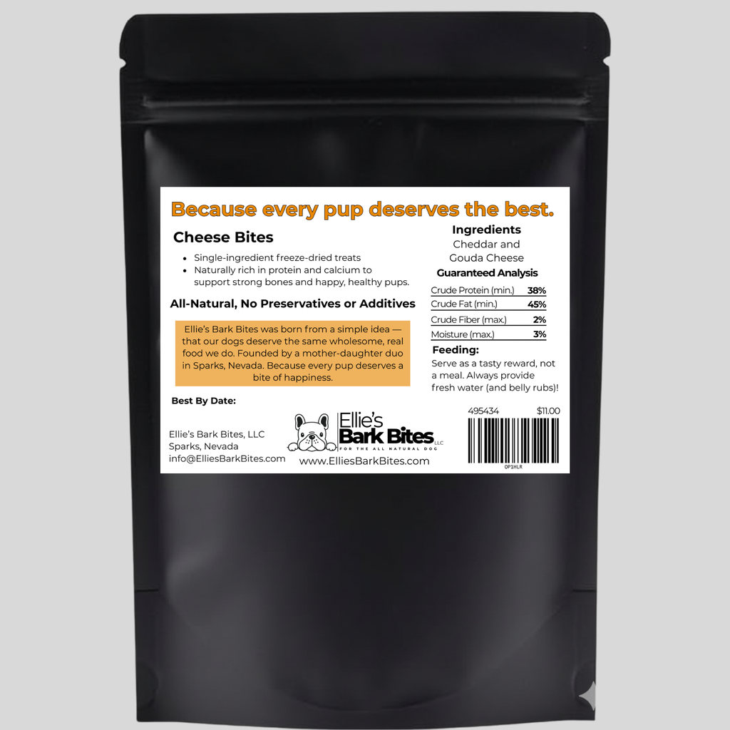 🧀 Cheese Bites 🧀 All Natural Dog Treats