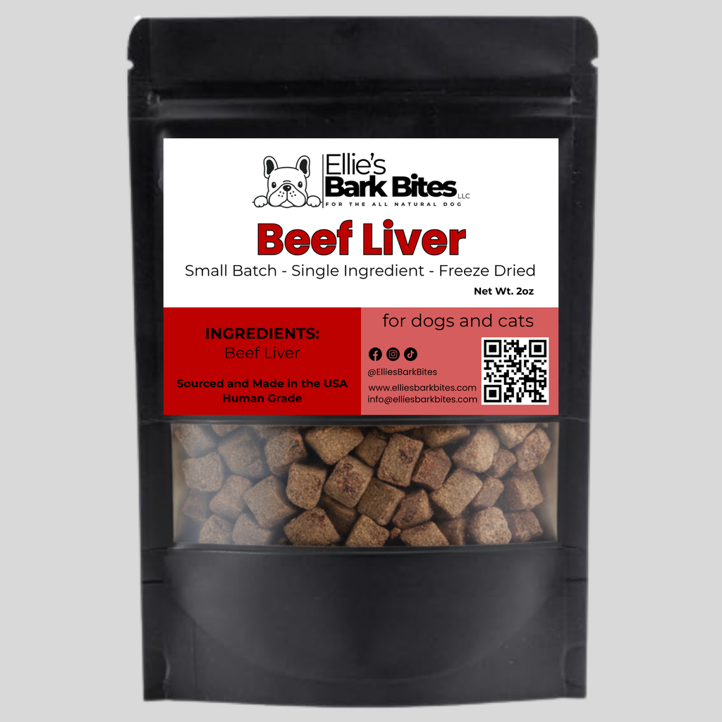 ❄️Freeze-Dried Beef Liver🥩All Natural Dog and Cat Treats