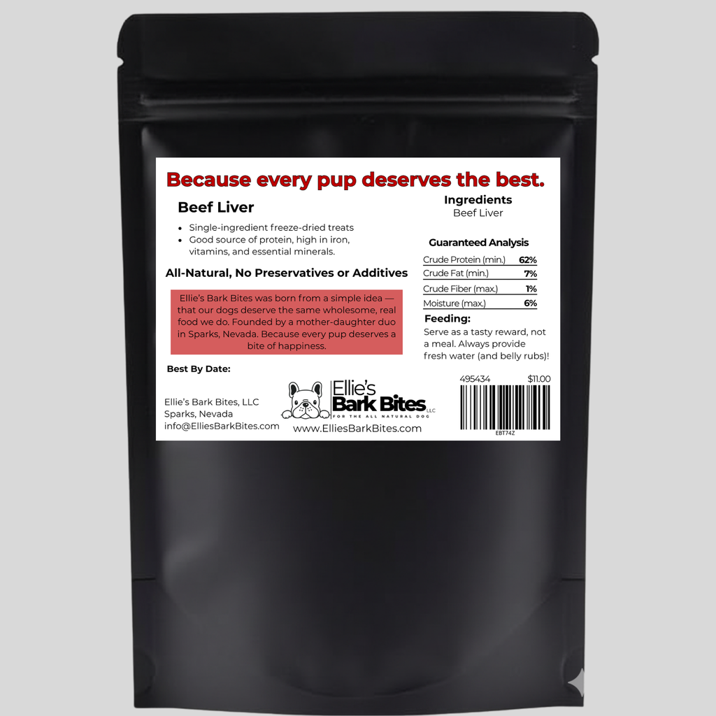 ❄️Freeze-Dried Beef Liver🥩All Natural Dog and Cat Treats