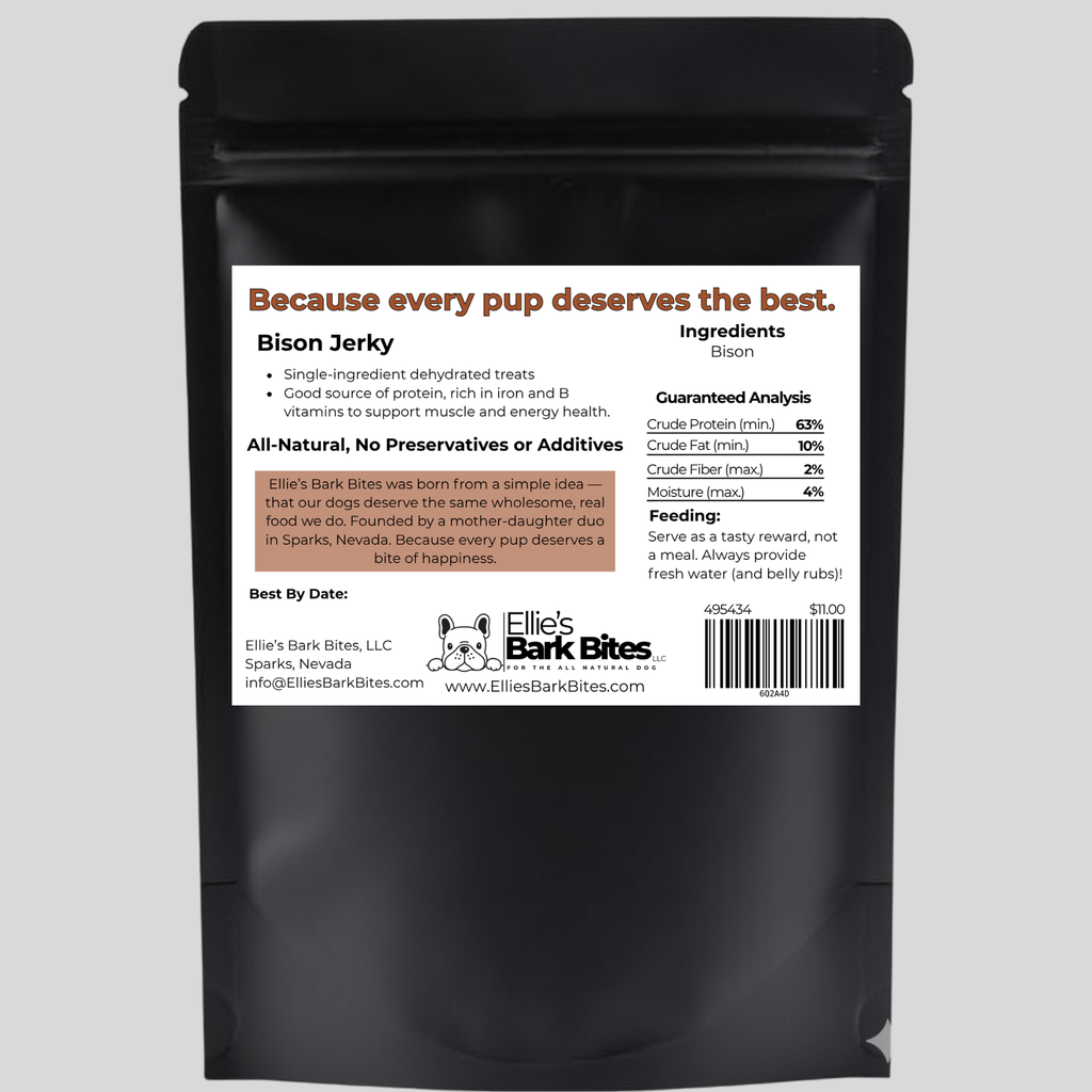 🦬Bison Jerky Sticks✨ All Natural Dog Treats