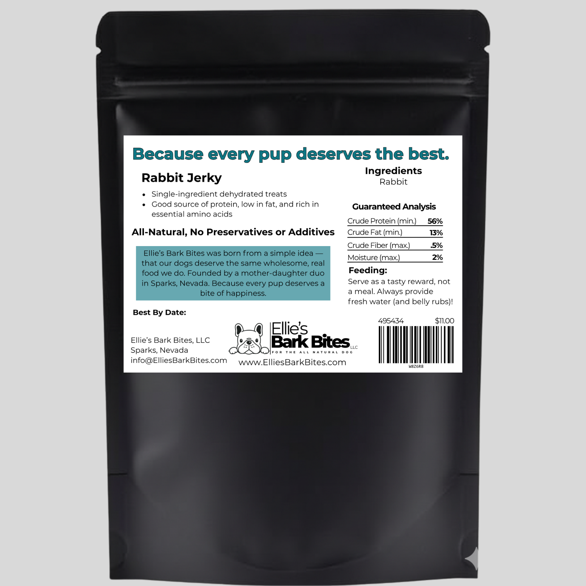 🐇Rabbit Jerky Sticks ✨All Natural Dog Treats