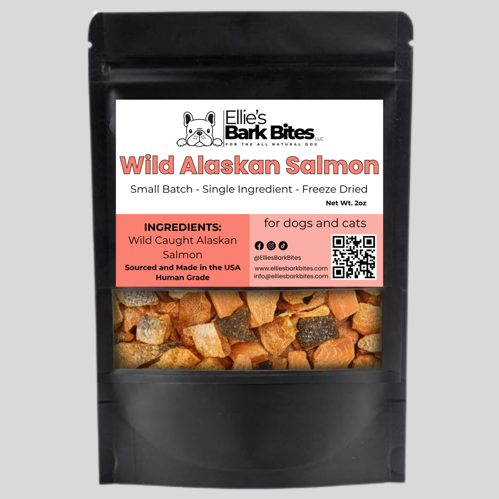 ❄️Freeze-Dried Wild Alaskan Salmon🐟 All Natural Dog and Cat Treats