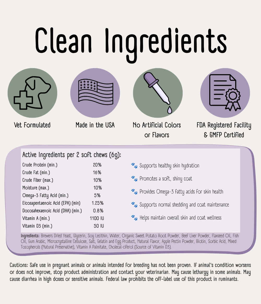 SKIN & COAT Soft Chews