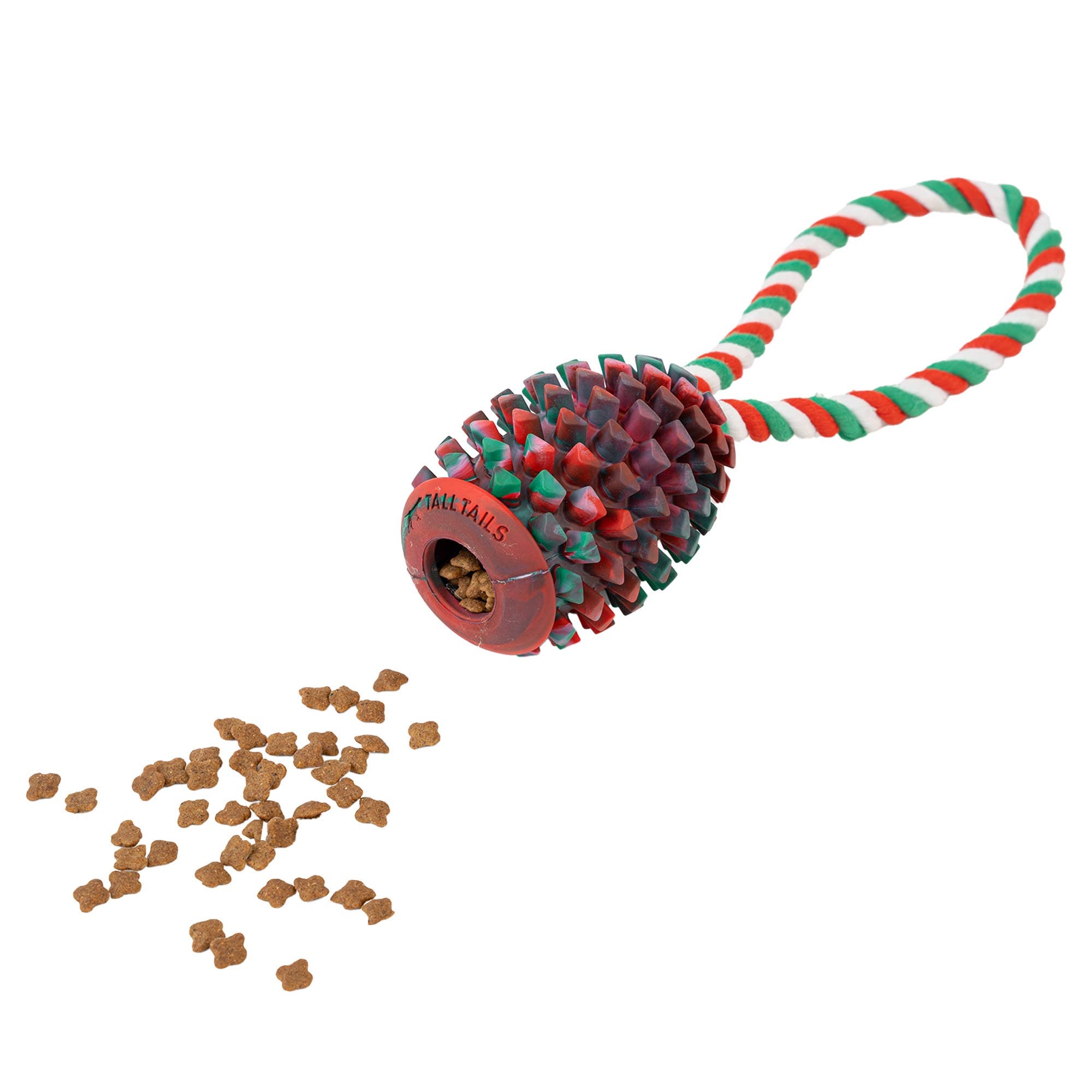 Tall Tails Natural Rubber Pinecone Treat-and-Tug Dog Toy – Ellie's