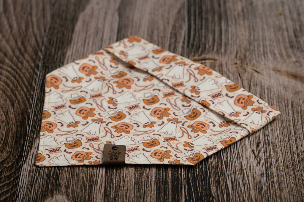 Howdy Boo Dog Bandana