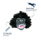 Gorilla 2-in-1 Fetch Ball Dog Toy