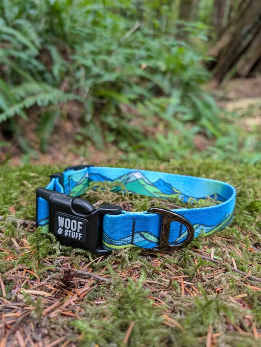 ⛰️ Handcrafted West Coast Dog Collar 🐾
