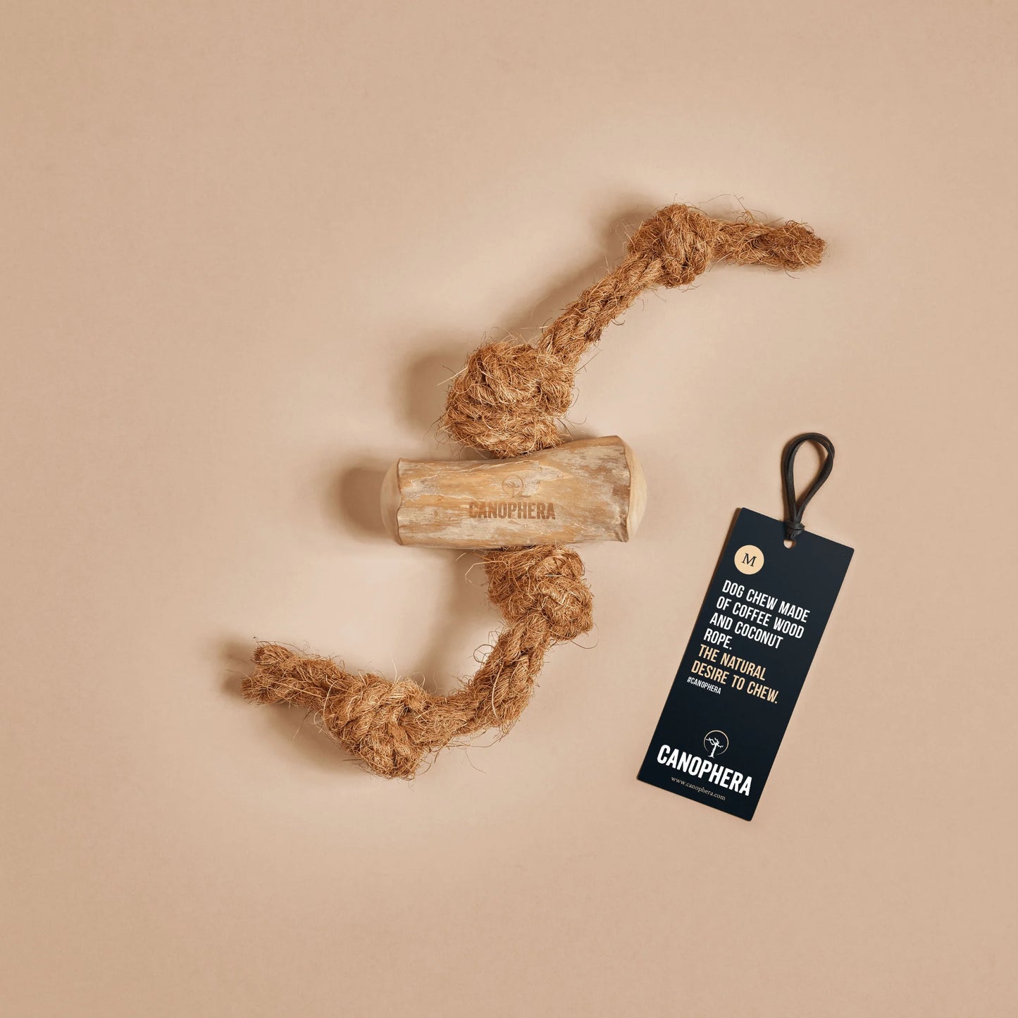 Coffee Wood + Coconut Rope Chews