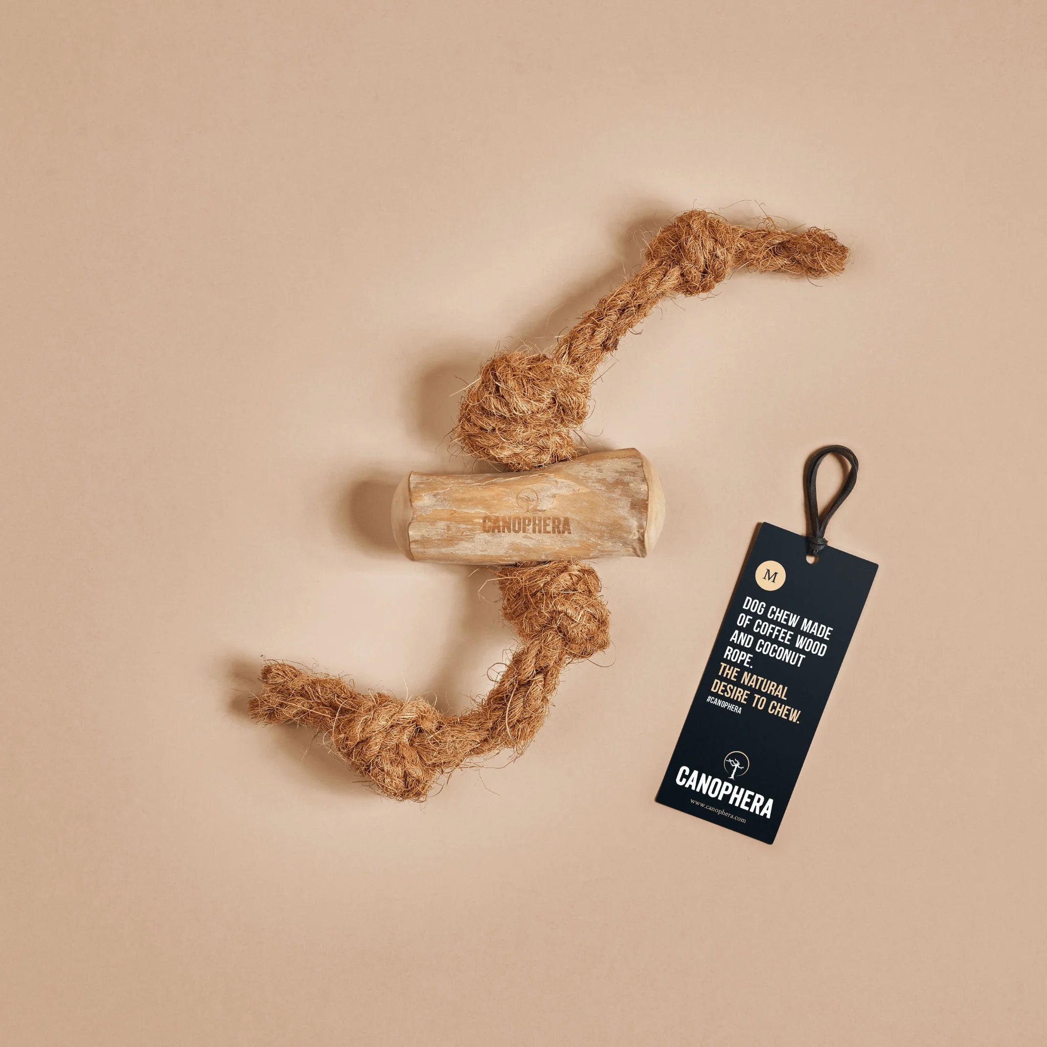 Coffee Wood + Coconut Rope Chews