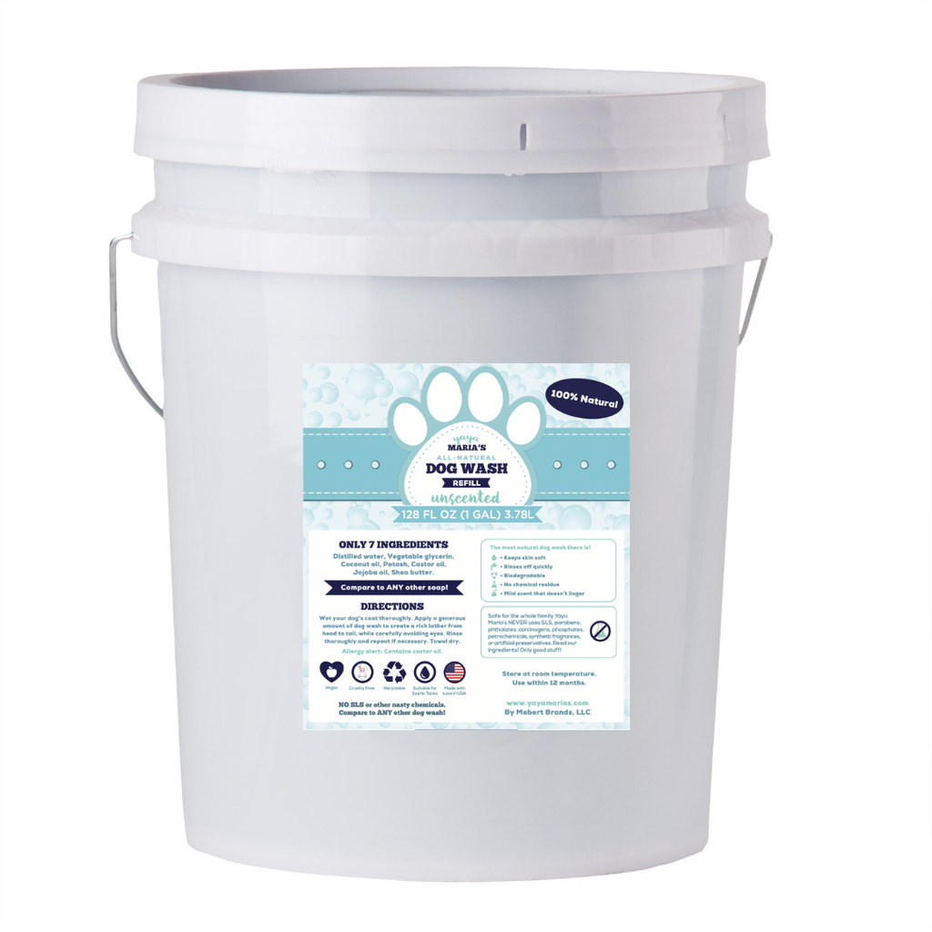 Natural Dog Wash 5 Gal Bulk Refill
