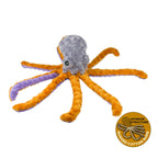 Plush Octopus with Squeaker Dog Toy