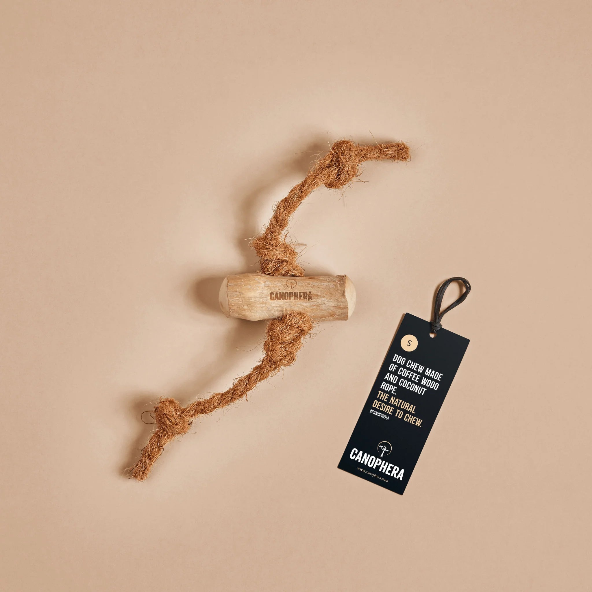 Coffee Wood + Coconut Rope Chews